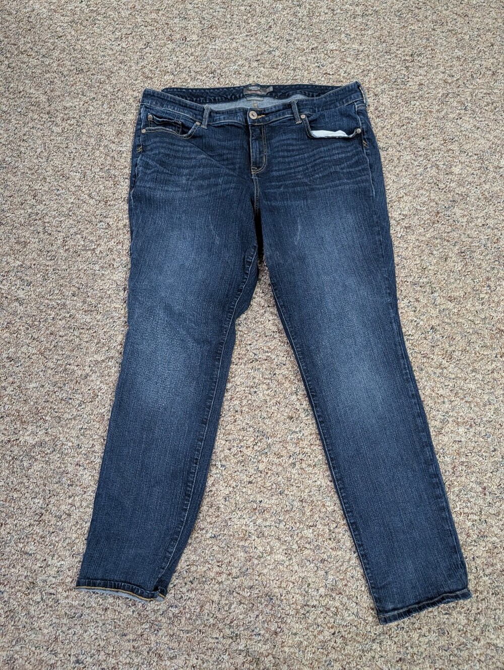 Torrid Women's Dark Indigo Straight Leg Jeans
